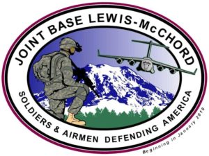 Joint Base Lewis-McChord Soldiers & Airmen Defending America Badge