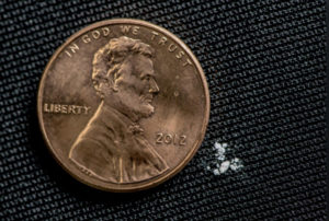 Two milligrams of fentanyl